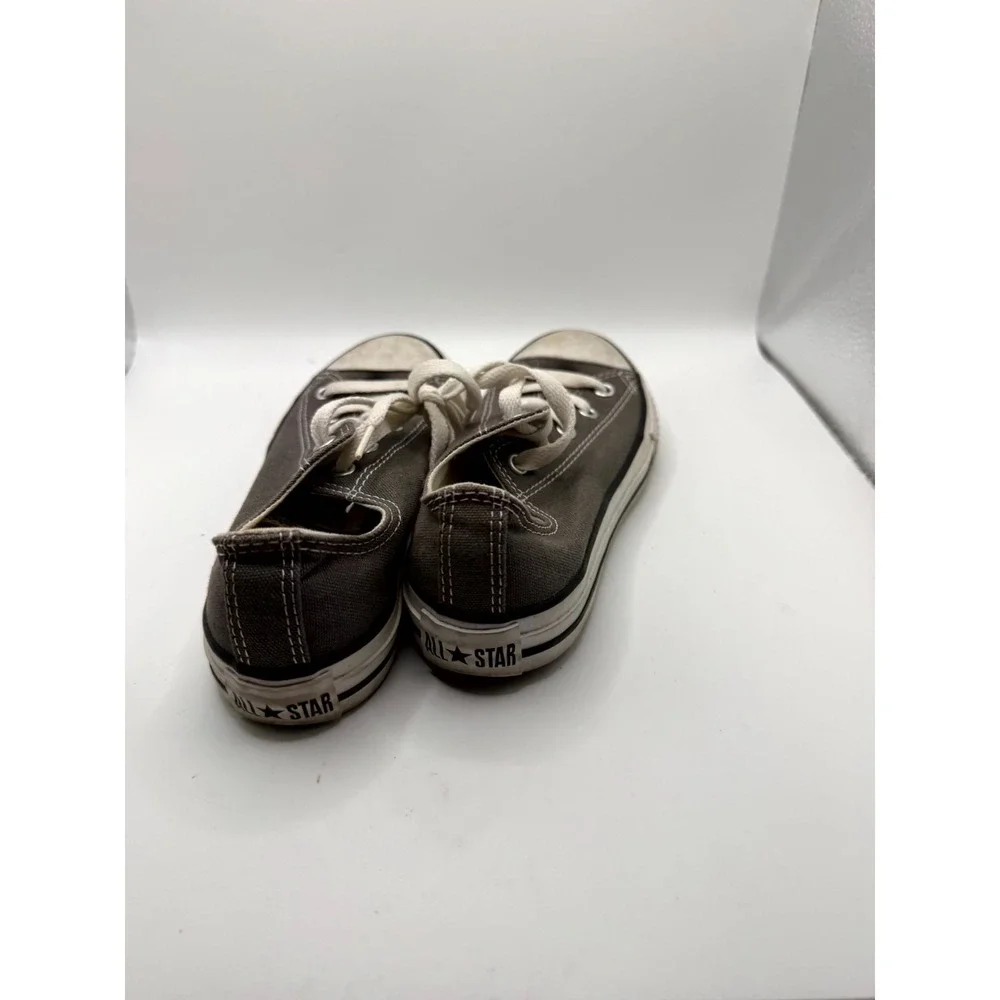 Converse Chuck Taylor All Star Ox PS‎ 3J794 Kids 2 Sneaker Charcoal Canvas Shoes